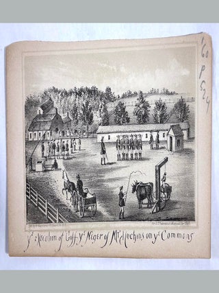 GOFF EXECUTION. Ye Execution of Goff Ye Neger of Mr. Hochins on Ye Commons
