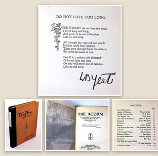 Item #9721 THE ACORN: AN ILLUSTRATED QUARTERLY MAGAZINE DEVOTED TO LITERATURE AND ART. Vol. I,...