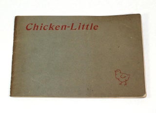 Item #9722 Chicken Little Told in Rhyme. Anne Haven Thwing