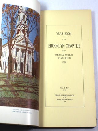 Year-Book of the Brooklyn Chapter of the American Institute of Architects, 1908