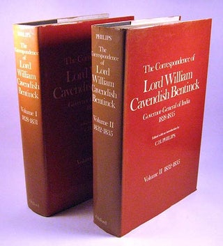 Item #FH011413017 The Correspondence of Lord William Cavendish Bentinck, Governor-General of...