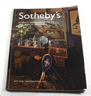 Item #FH022314007 Sotheby's Property From The Estate of Mrs.James H.Van Alen, November 3 & 4,...