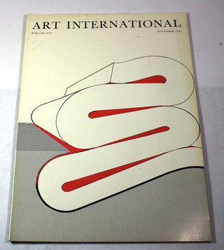 Item #L081810028 Art International Magazine, Volume XI/9, November 1967. James Fitzsimmons