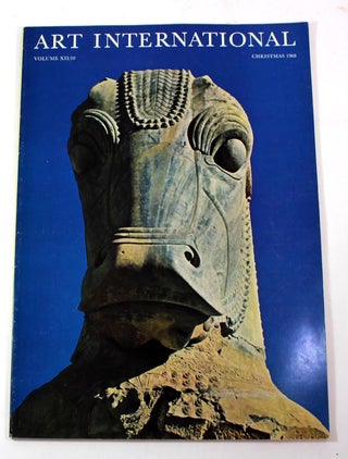 Item #L081810044 Art International Magazine, XII/10, Christmas 1968. James Fitzsimmons