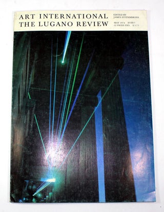 Item #L081810056 Art International Magazine/The Lugano Review, XVIII/5, May 1974. James Fitzsimmons