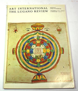Item #L081810058 Art International Magazine/The Lugano Review, XVII/10, December 20, 1973. James...