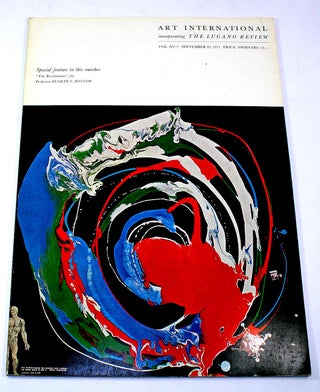 Item #L081810080 Art International Magazine/The Lugano Review, Volume XV/7, September 20, 1971....