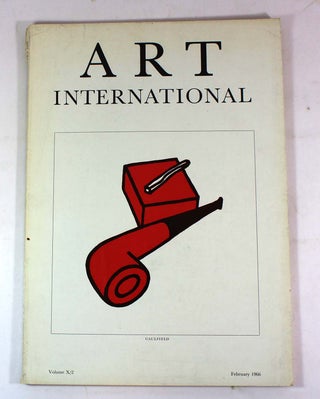 Item #L081810085 Art International Magazine, Volume X/2, February 1966. James Fitzsimmons
