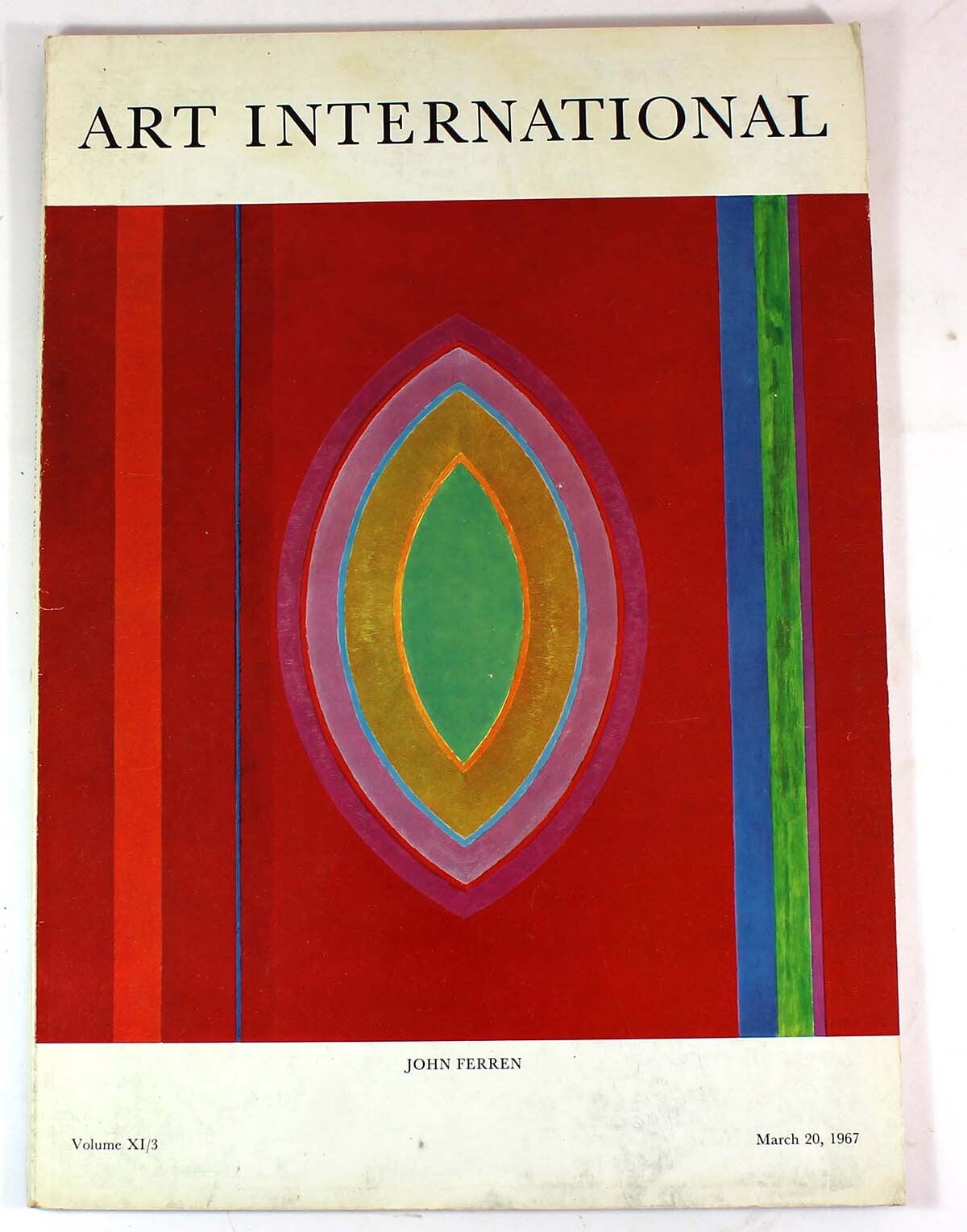 Art International Magazine, Volume XI/3, March 20, 1967 | James