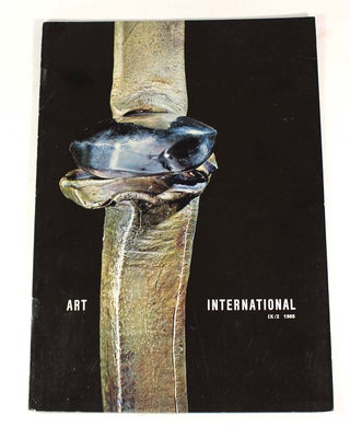 Item #L081810102 Art International Magazine, Volume IX/2, March 1965. James Fitzsimmons
