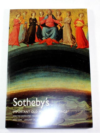 Old Masters Including European Works of Art / the Dealers Eye a Selection of Master Paintings Jan 26 & 27, 2006 3 Volumes